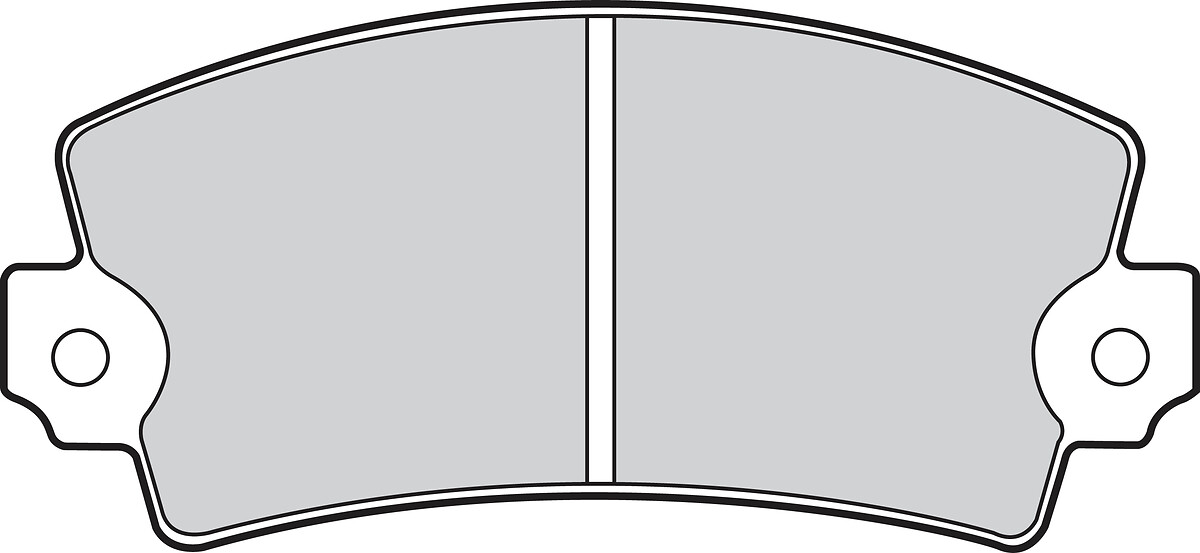 Jeu de 4 plaquettes de frein VALEO ref. 301085